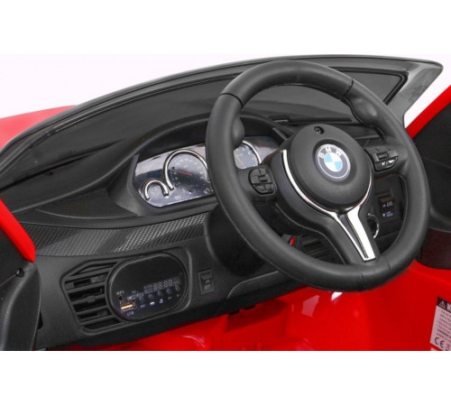 Дитяча акумуляторна машинка BMW X6M Червона Дитяча акумуляторна машинка BMW X6M Червона