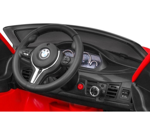 Дитяча акумуляторна машинка BMW X6M Червона Дитяча акумуляторна машинка BMW X6M Червона