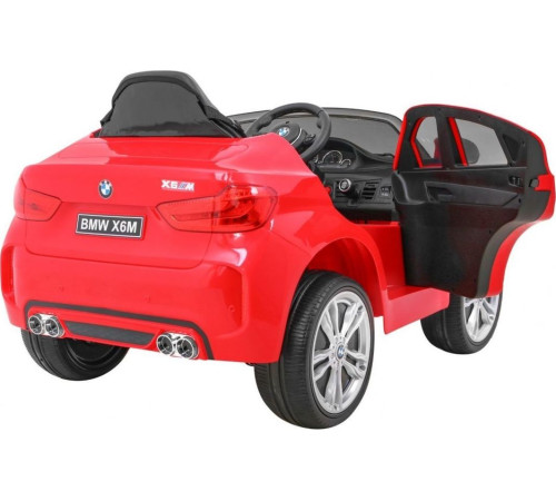 Дитяча акумуляторна машинка BMW X6M Червона Дитяча акумуляторна машинка BMW X6M Червона