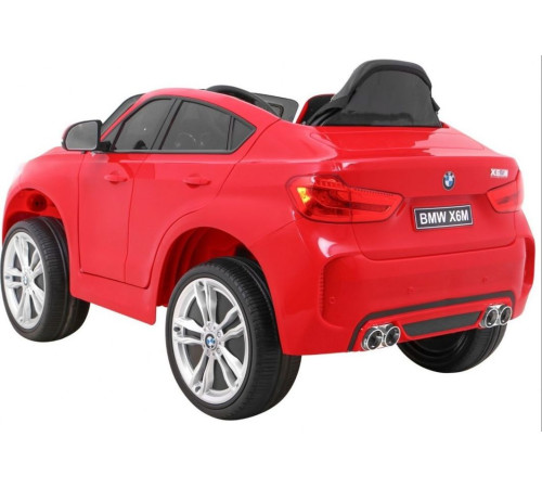 Дитяча акумуляторна машинка BMW X6M Червона Дитяча акумуляторна машинка BMW X6M Червона