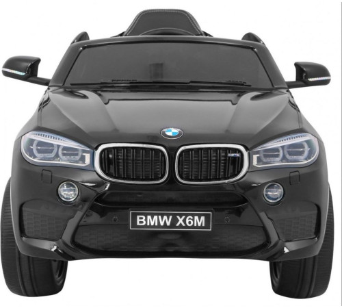 Дитяча акумуляторна машинка BMW X6M Чорна