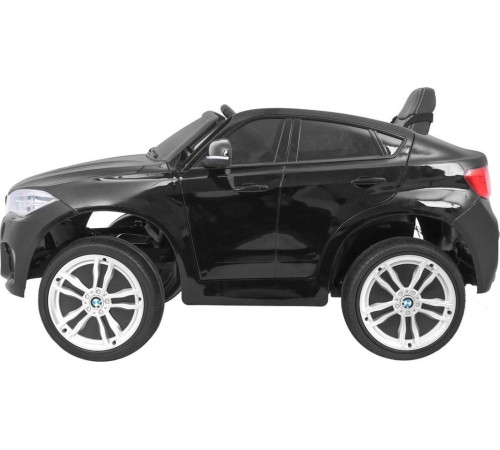 Дитяча акумуляторна машинка BMW X6M Чорна