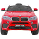 Дитяча акумуляторна машинка BMW X6M Червона