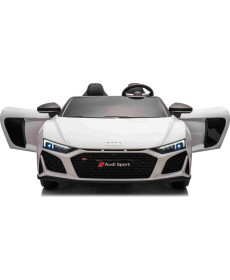 Дитяча акумуляторна машинка Audi Spyder R8 LIFT Біла