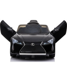 Дитяча акумуляторна машинка Lexus LC500 Чорна