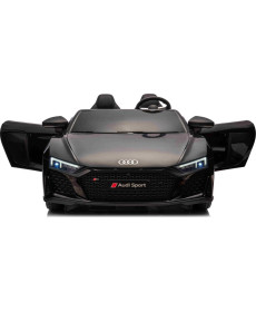 Дитяча акумуляторна машинка Audi Spyder R8 LIFT Чорна