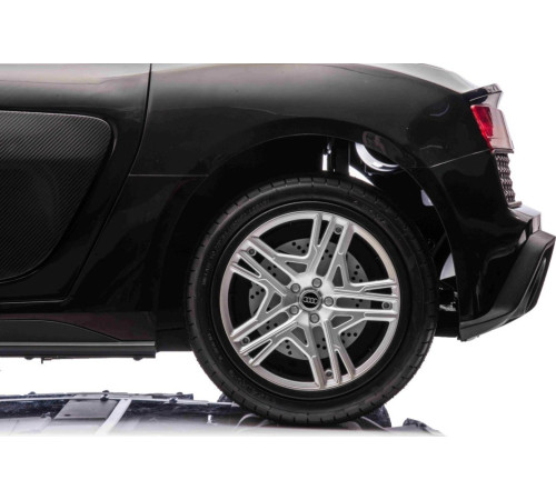 Дитяча акумуляторна машинка Audi Spyder R8 LIFT Чорна