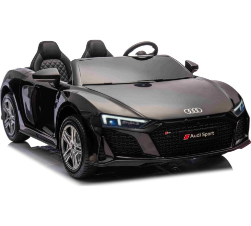 Дитяча акумуляторна машинка Audi Spyder R8 LIFT Чорна