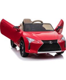 Дитяча акумуляторна машинка Lexus LC500 Червона
