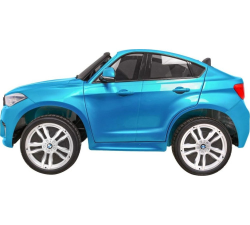 Дитяча акумуляторна машинка BMW X6M XXL для 2 дітей Синя Дитяча акумуляторна машинка BMW X6M XXL для 2 дітей Синя