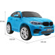 Дитяча акумуляторна машинка BMW X6M XXL для 2 дітей Синя