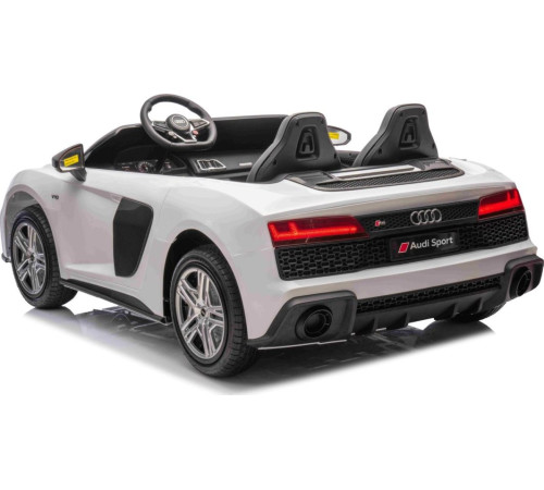 Дитяча акумуляторна машинка Audi Spyder R8 LIFT STRONG Біла