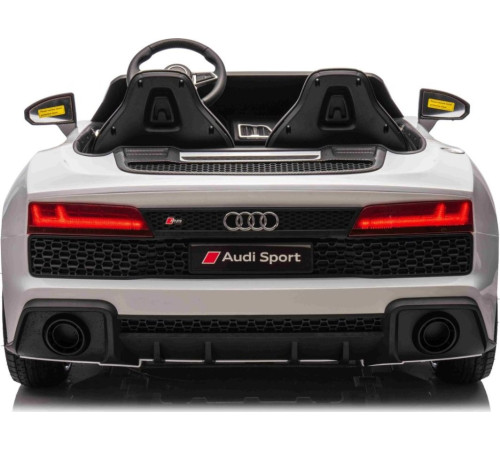 Дитяча акумуляторна машинка Audi Spyder R8 LIFT STRONG Біла