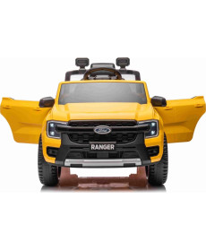 Дитяча акумуляторна машинка Ford Ranger LIFT Жовта
