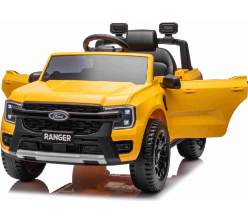 Дитяча акумуляторна машинка Ford Ranger LIFT Жовта Дитяча акумуляторна машинка Ford Ranger LIFT Жовта