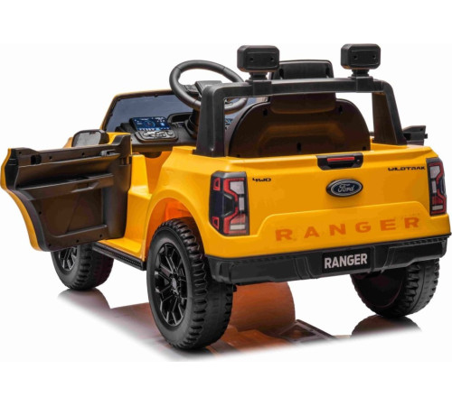 Дитяча акумуляторна машинка Ford Ranger LIFT Жовта Дитяча акумуляторна машинка Ford Ranger LIFT Жовта