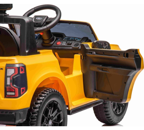 Дитяча акумуляторна машинка Ford Ranger LIFT Жовта Дитяча акумуляторна машинка Ford Ranger LIFT Жовта
