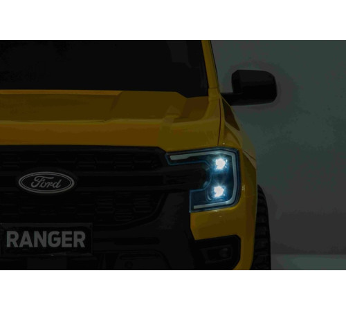 Дитяча акумуляторна машинка Ford Ranger LIFT Жовта Дитяча акумуляторна машинка Ford Ranger LIFT Жовта