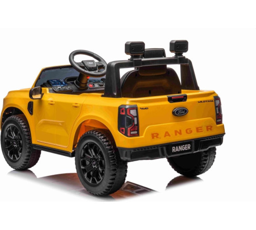 Дитяча акумуляторна машинка Ford Ranger LIFT Жовта Дитяча акумуляторна машинка Ford Ranger LIFT Жовта