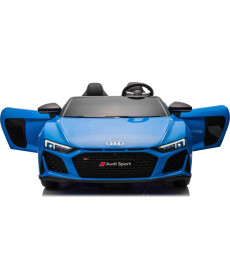 Дитяча акумуляторна машинка Audi Spyder R8 LIFT STRONG Синя