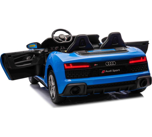 Дитяча акумуляторна машинка Audi Spyder R8 LIFT STRONG Синя