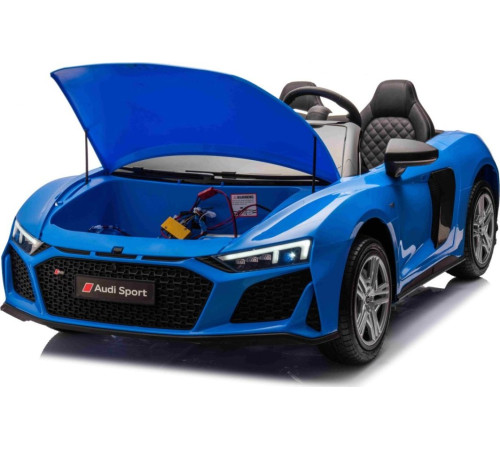 Дитяча акумуляторна машинка Audi Spyder R8 LIFT STRONG Синя