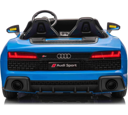 Дитяча акумуляторна машинка Audi Spyder R8 LIFT STRONG Синя