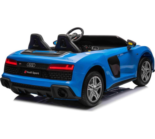 Дитяча акумуляторна машинка Audi Spyder R8 LIFT STRONG Синя