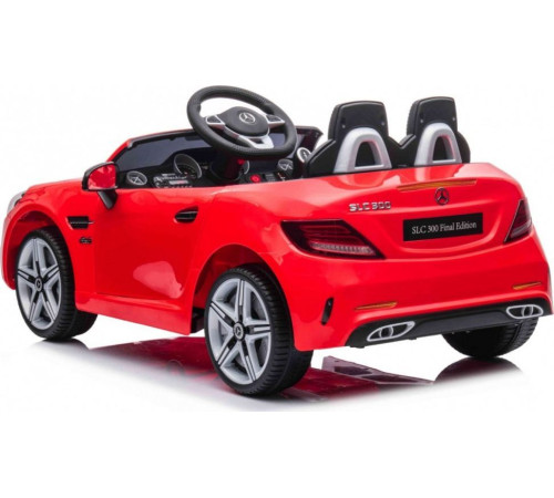 Дитяча акумуляторна машинка Mercedes Benz SLC300 Червона