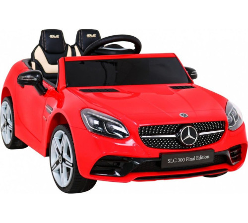 Дитяча акумуляторна машинка Mercedes Benz SLC300 Червона