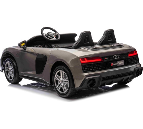 Дитяча акумуляторна машинка Audi Spyder R8 LIFT STRONG Сіра