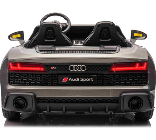 Дитяча акумуляторна машинка Audi Spyder R8 LIFT STRONG Сіра