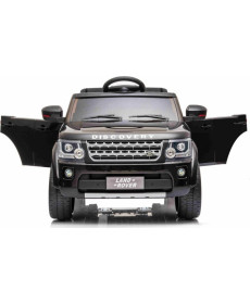 Дитяча акумуляторна машинка Land Rover Discovery Чорна