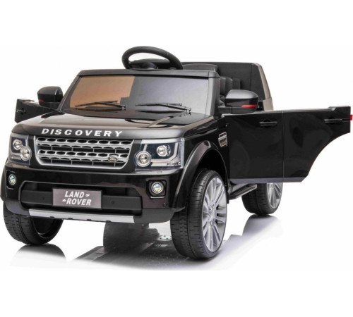 Дитяча акумуляторна машинка Land Rover Discovery Чорна