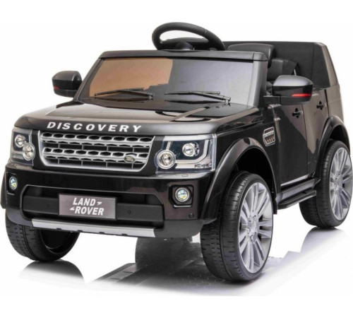 Дитяча акумуляторна машинка Land Rover Discovery Чорна