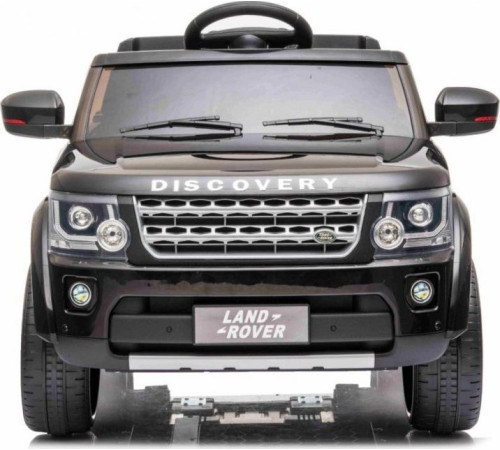 Дитяча акумуляторна машинка Land Rover Discovery Чорна