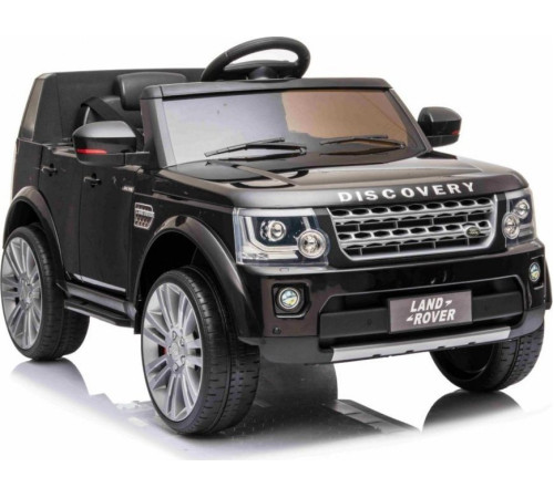 Дитяча акумуляторна машинка Land Rover Discovery Чорна