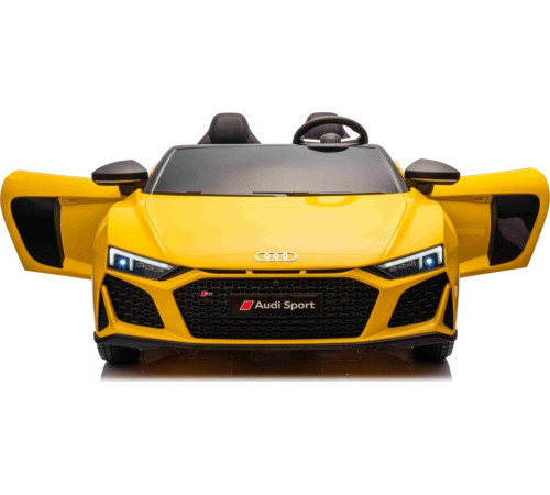 Дитяча акумуляторна машинка Audi Spyder R8 LIFT STRONG Жовта