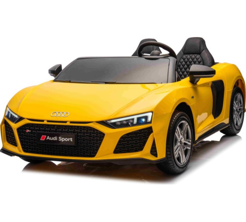 Дитяча акумуляторна машинка Audi Spyder R8 LIFT STRONG Жовта