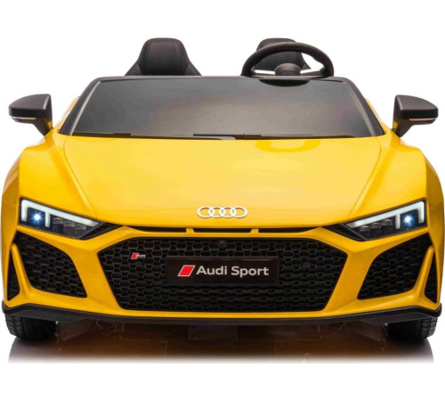 Дитяча акумуляторна машинка Audi Spyder R8 LIFT STRONG Жовта