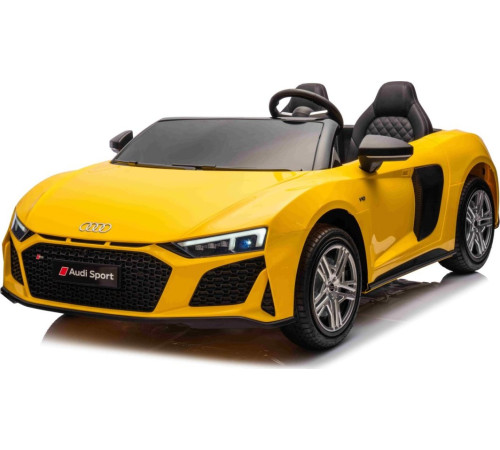 Дитяча акумуляторна машинка Audi Spyder R8 LIFT STRONG Жовта