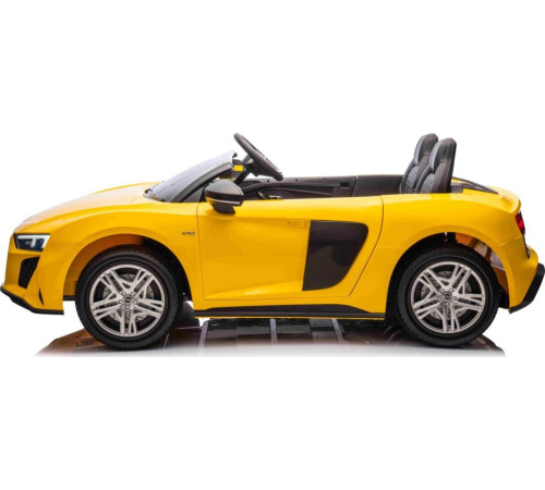 Дитяча акумуляторна машинка Audi Spyder R8 LIFT STRONG Жовта