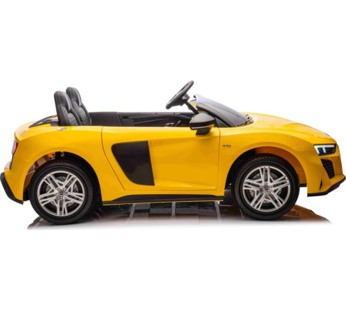 Дитяча акумуляторна машинка Audi Spyder R8 LIFT STRONG Жовта