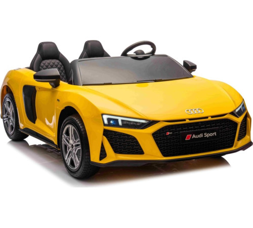 Дитяча акумуляторна машинка Audi Spyder R8 LIFT STRONG Жовта