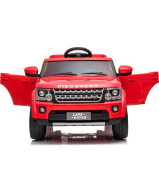 Дитяча акумуляторна машинка Land Rover Discovery Червона