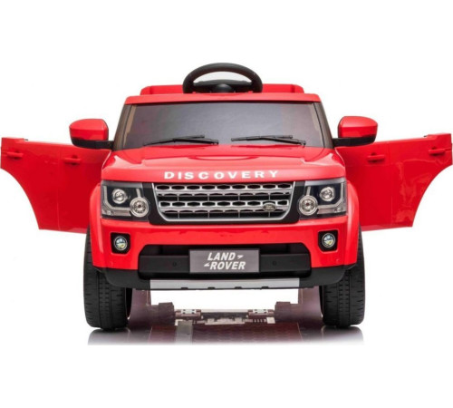 Дитяча акумуляторна машинка Land Rover Discovery Червона Дитяча акумуляторна машинка Land Rover Discovery Червона