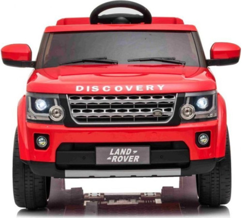 Дитяча акумуляторна машинка Land Rover Discovery Червона Дитяча акумуляторна машинка Land Rover Discovery Червона
