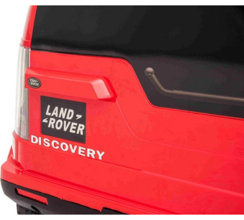Дитяча акумуляторна машинка Land Rover Discovery Червона Дитяча акумуляторна машинка Land Rover Discovery Червона