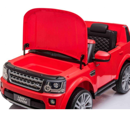 Дитяча акумуляторна машинка Land Rover Discovery Червона Дитяча акумуляторна машинка Land Rover Discovery Червона