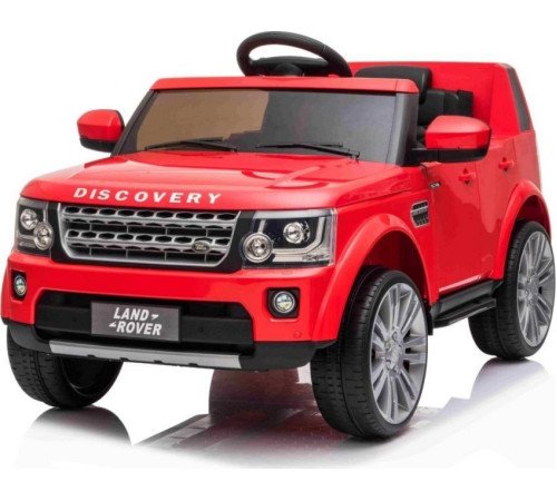 Дитяча акумуляторна машинка Land Rover Discovery Червона Дитяча акумуляторна машинка Land Rover Discovery Червона
